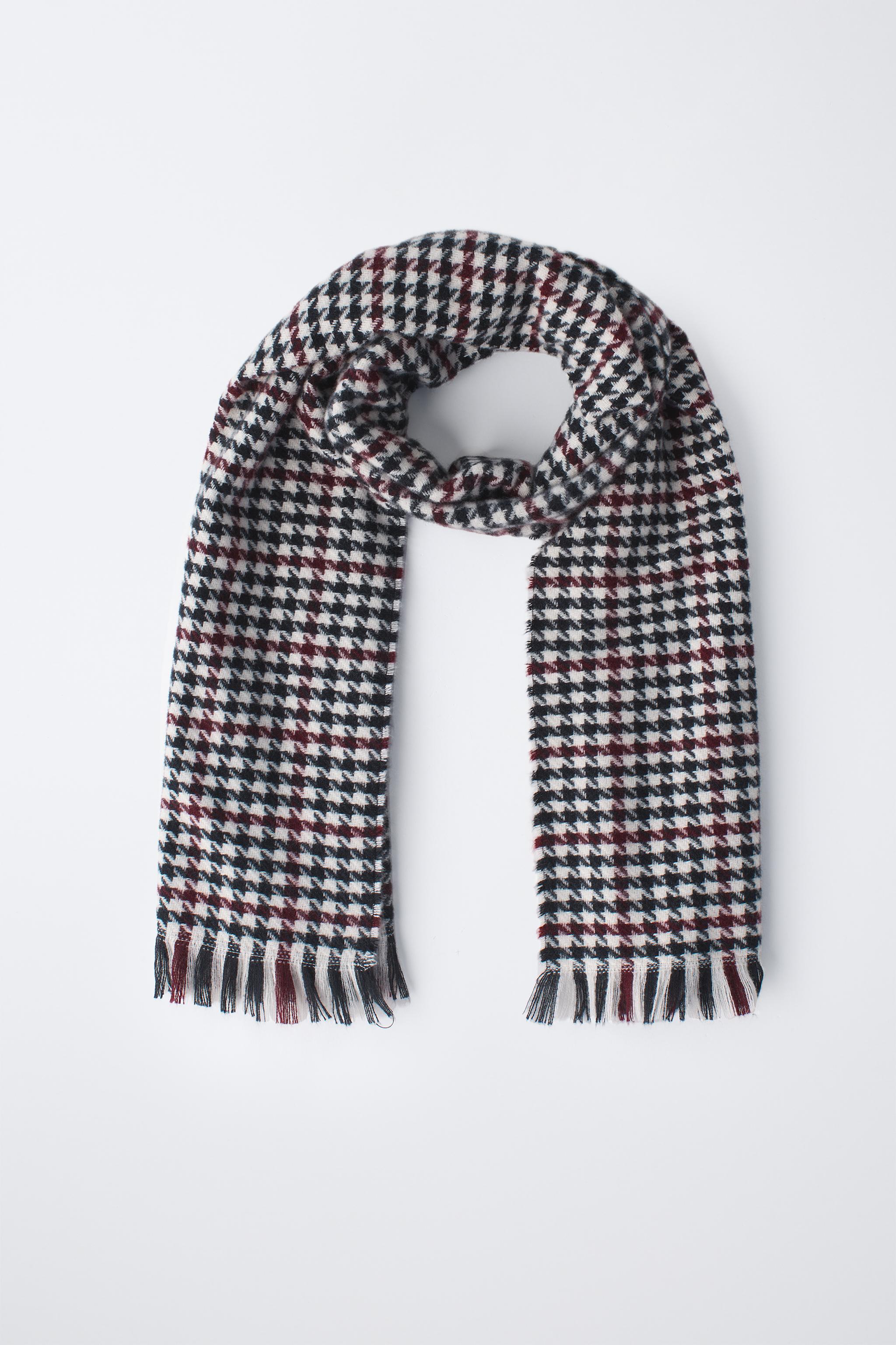 SOFT TOUCH HOUNDSTOOTH SCARF